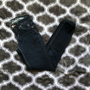 Justice Dark Blue Skinny Jeans